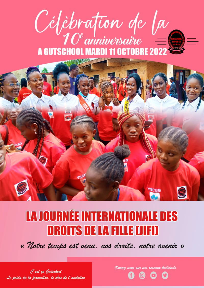 JOURNEE INTERNATIONALE DES DROITS DE LA FILLE (JIFi), 11 OCTOBRE 2022