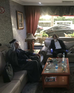 Meeting with Prince Moslem Hemyari