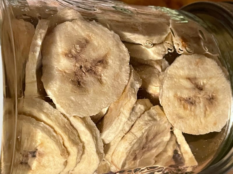 Freeze Dried Bananas Viera Cookies