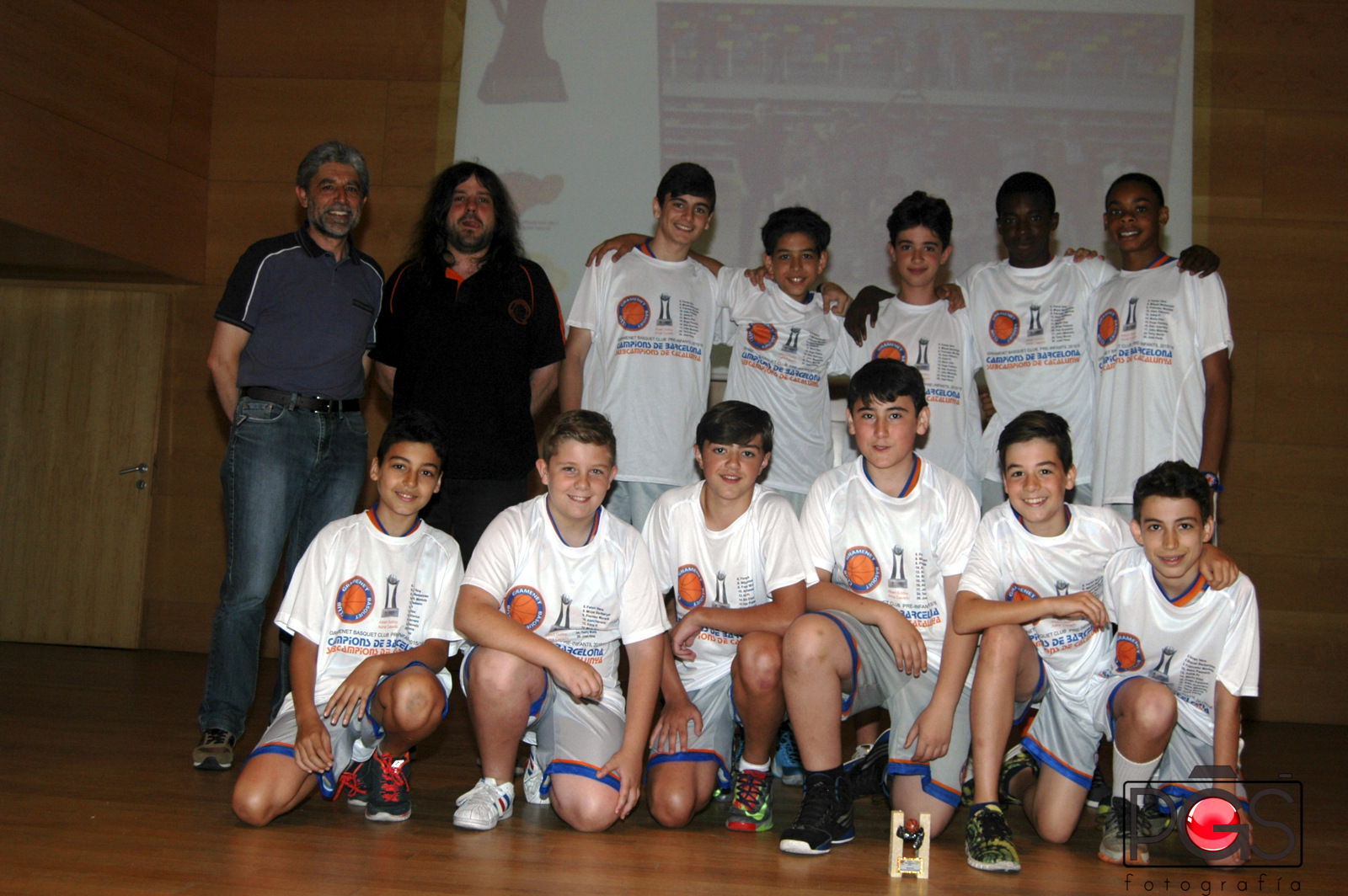 Gramenet BC -Preinfantil masculí-: Campió C. Catalunya Nivell A1