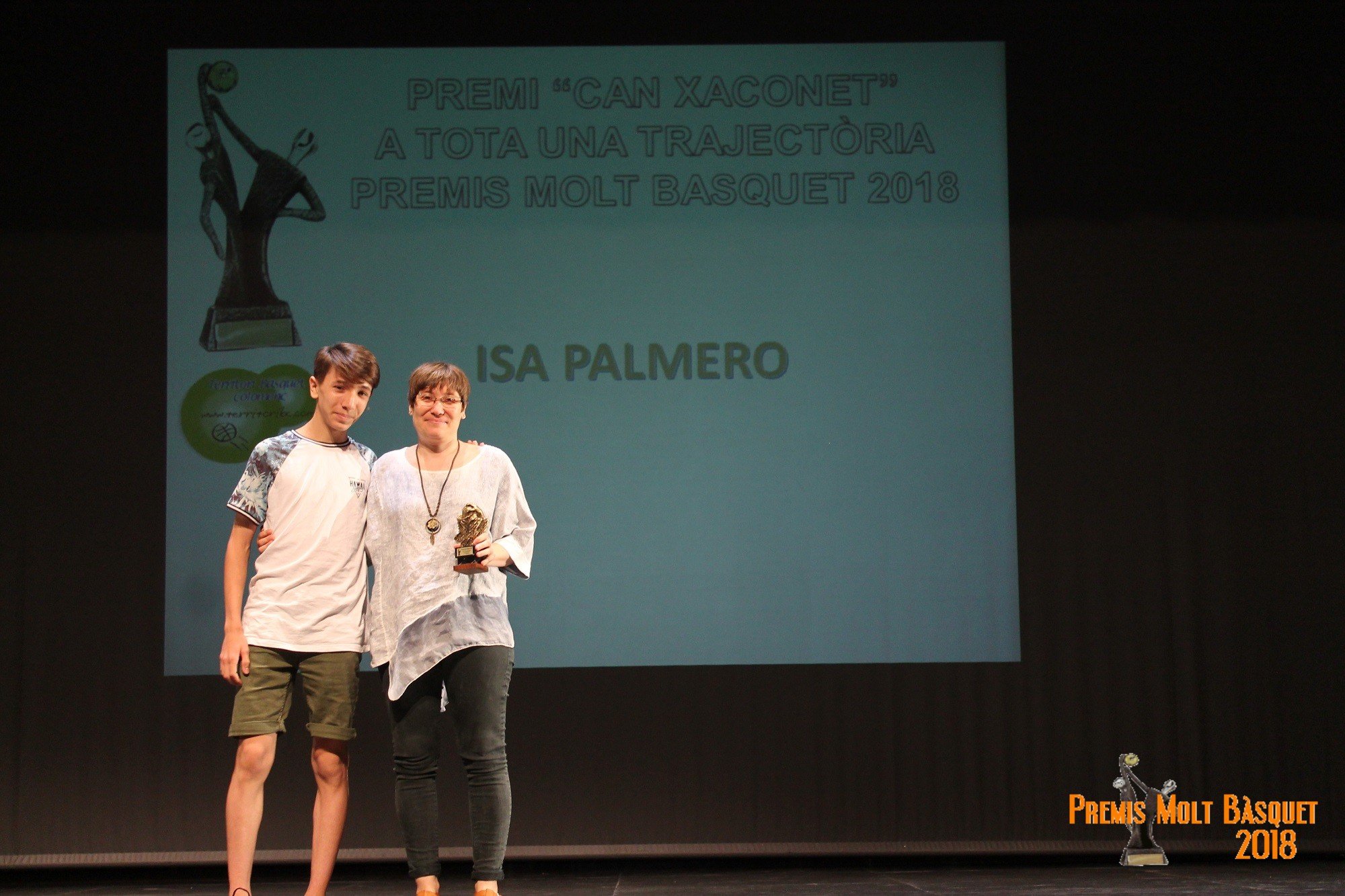 Premi Can Xaconet " A Tota una Trajectòria": Isa Palmero
