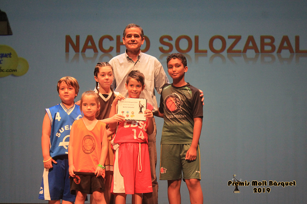 Premi Can Sisteré " A la contribució del basquetbol": Nacho Solozabal
