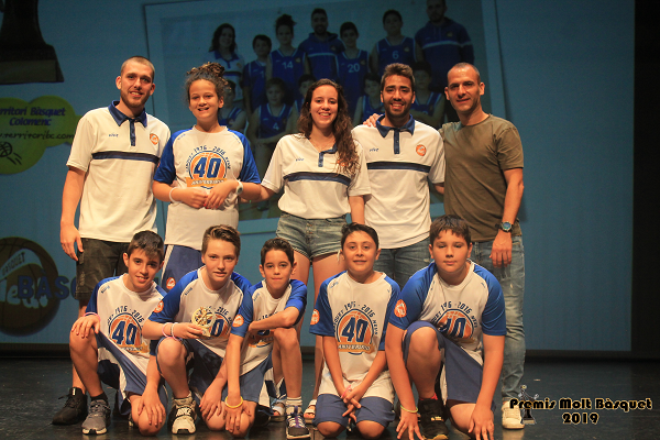 Menció Especial "Esforç i Superació": Bàsquet Neus - Mini masculí -