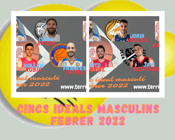 Quintetos Ideales masculinos Febrero 2022