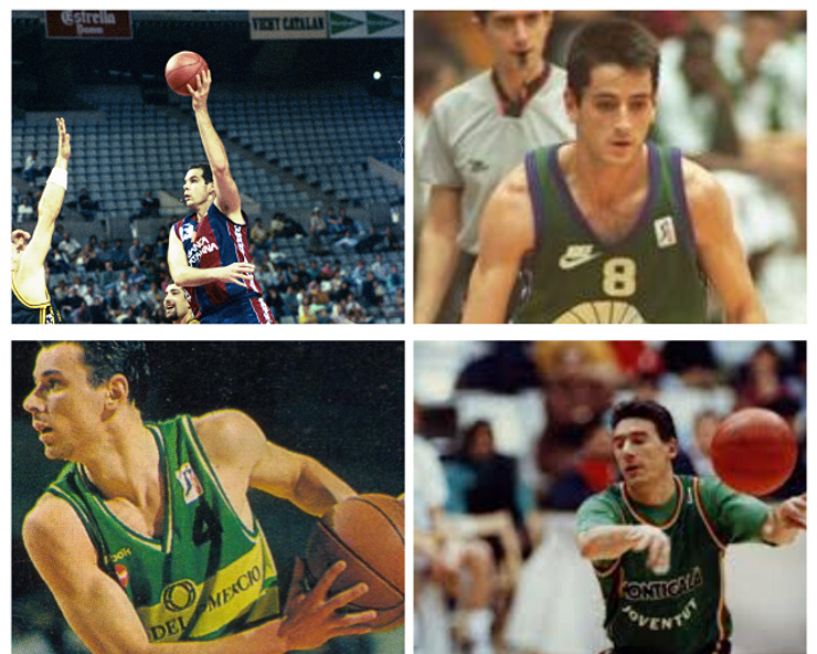 Els jugadors colomencs a l’ACB: Els quatre fantàstics