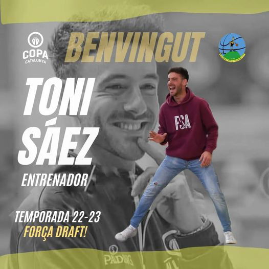 Toni Saez : "Por muy buena plantilla que podamos conseguir y tener, hay que trabajar y también tener un poco la suerte de nuestro lado"