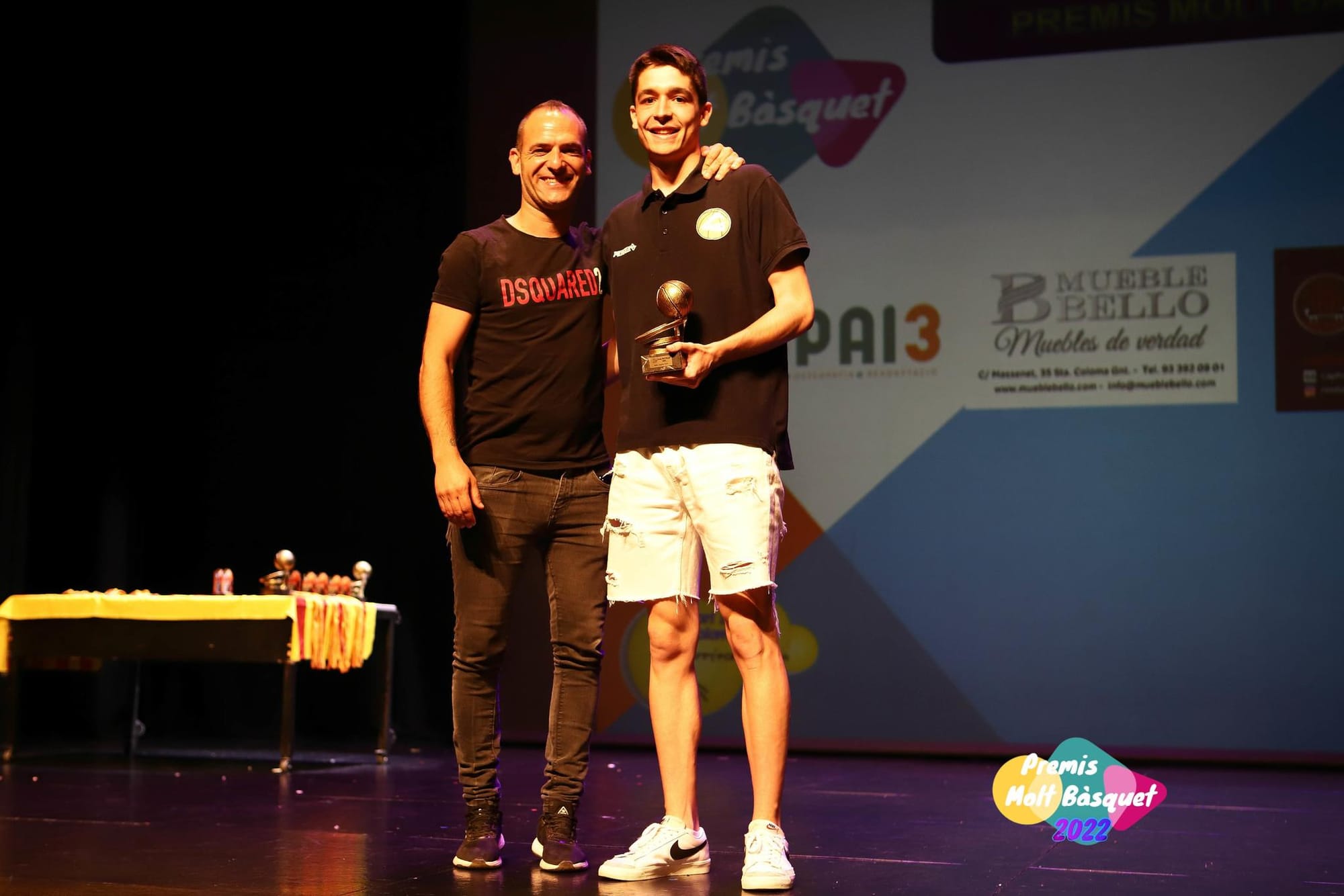 Premi Millor Jugador Jove. Enric Sanchez (Bàsquet Neus)