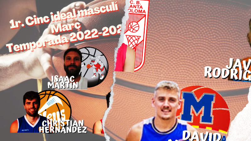 Quintetos Ideales masculinos Marzo 2022-2023