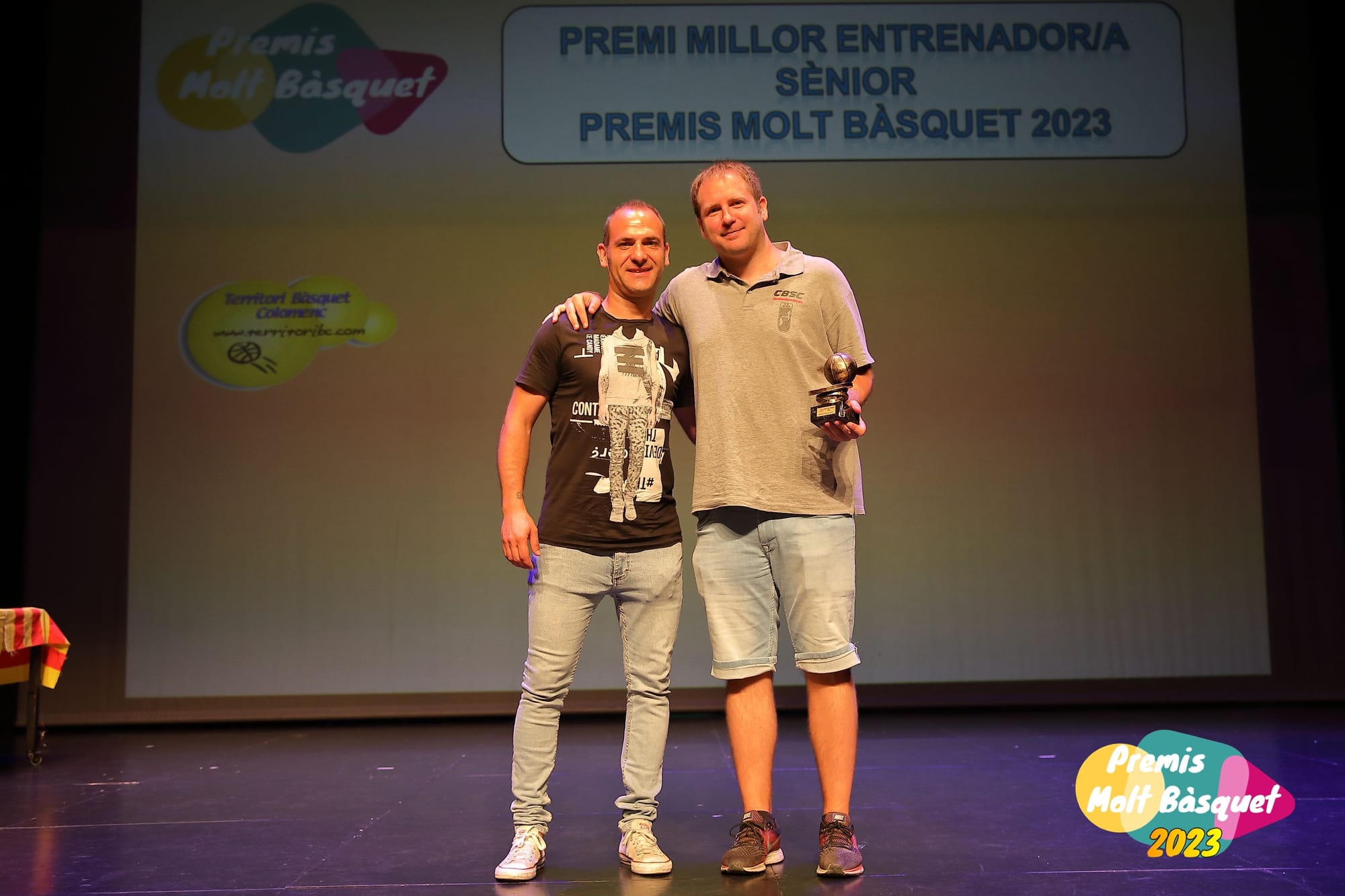 Premi Millor Entrenador Senior. Alberto Torres (CB Santa Coloma)