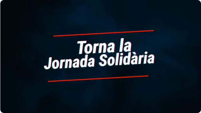 El primer vídeo de la Jornada Solidaria 2023. ¡Empezamos!