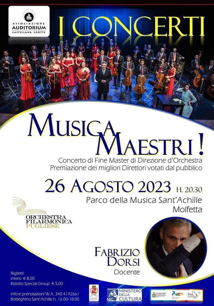 "Musica Maestri!" - Concerto di  fine Master di Direzione d'Orchestra