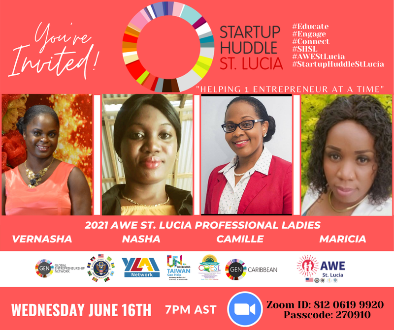 Startup Huddle St. Lucia: AWE St. Lucia Takeover Part 2