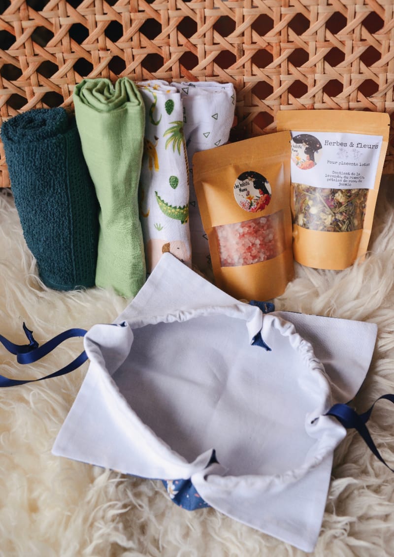 Kit Pour Placenta Lotus The Holistic Mama