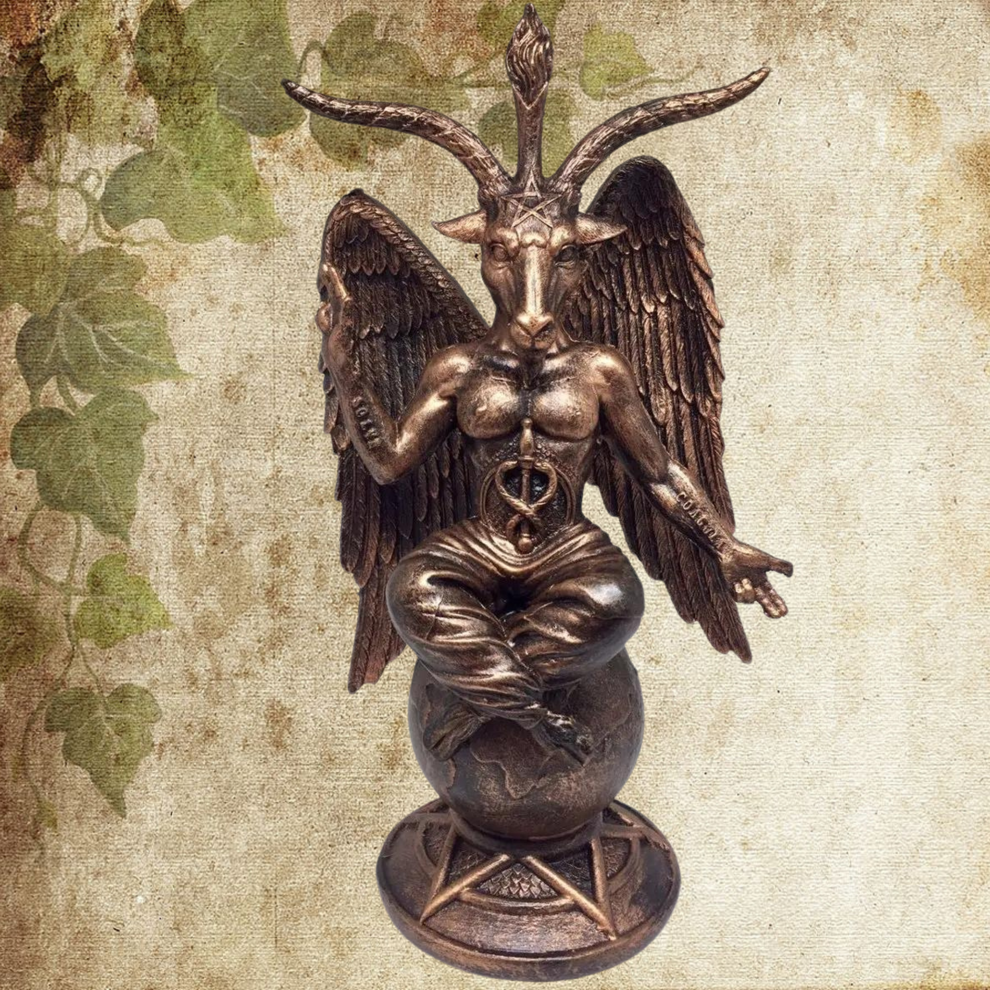 Estátua Baphomet Pequena - R$130,00