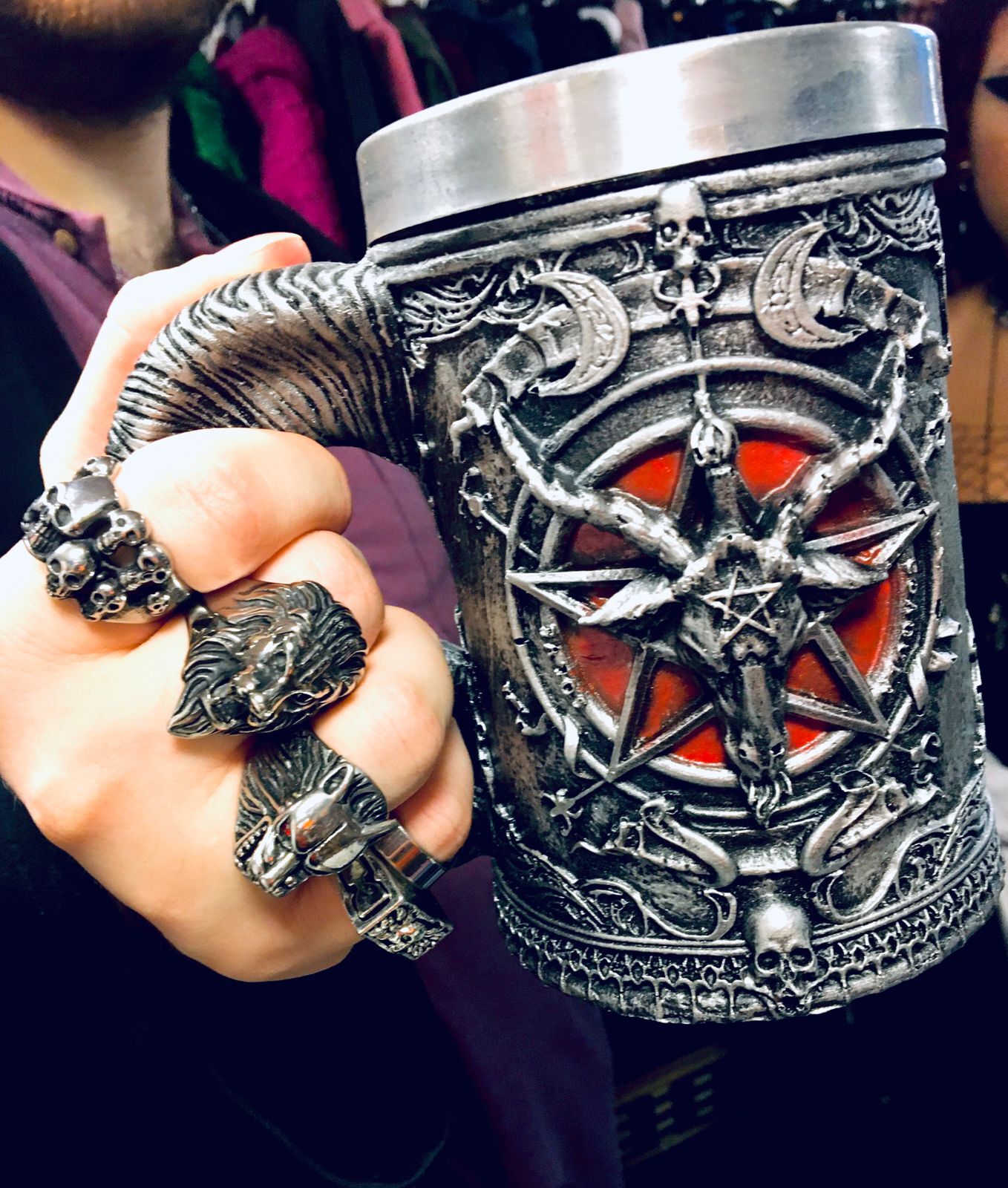 Caneca Chopp Baphomet - R$135,00