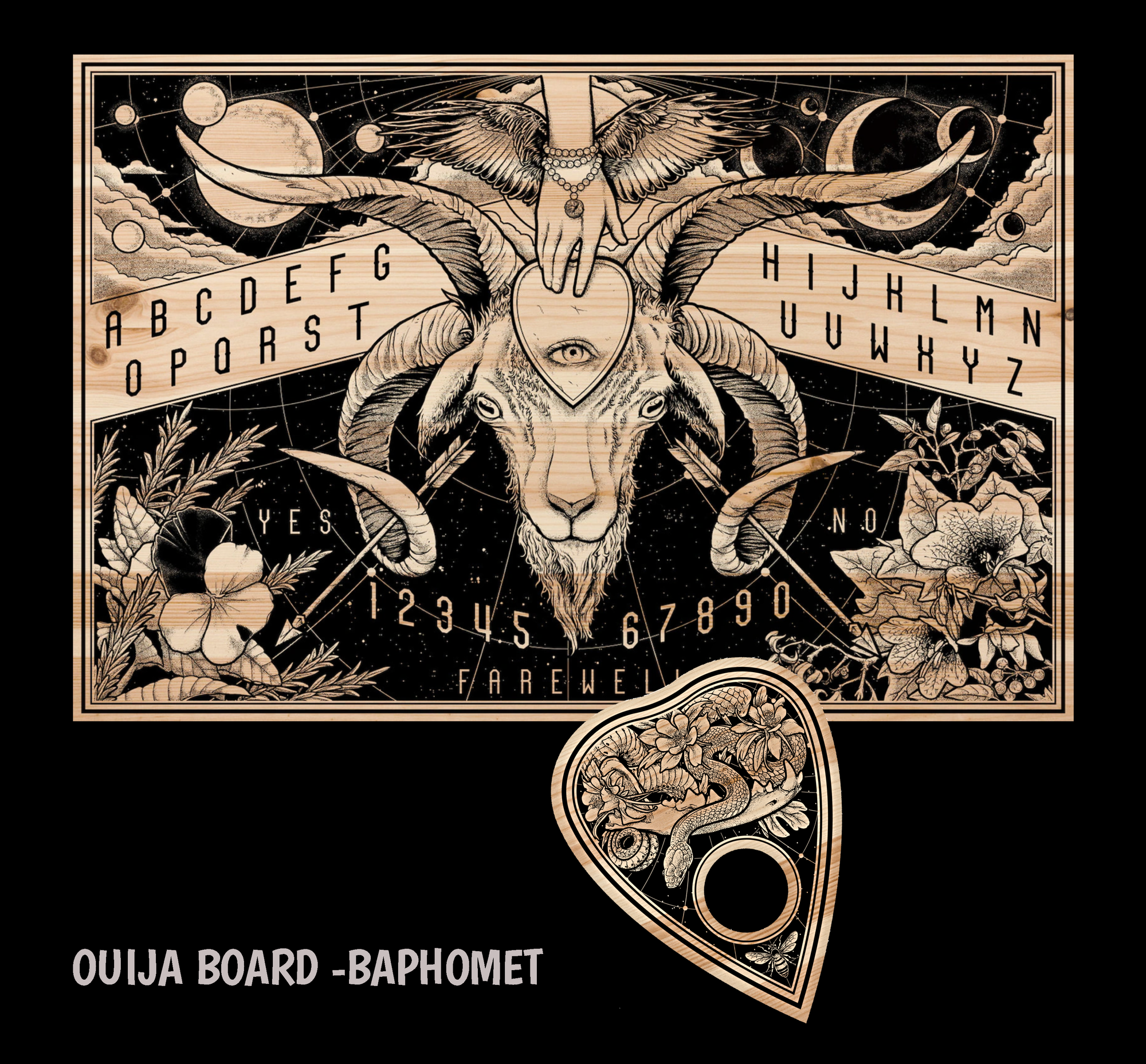 Ouija Baphomet - R$95,00