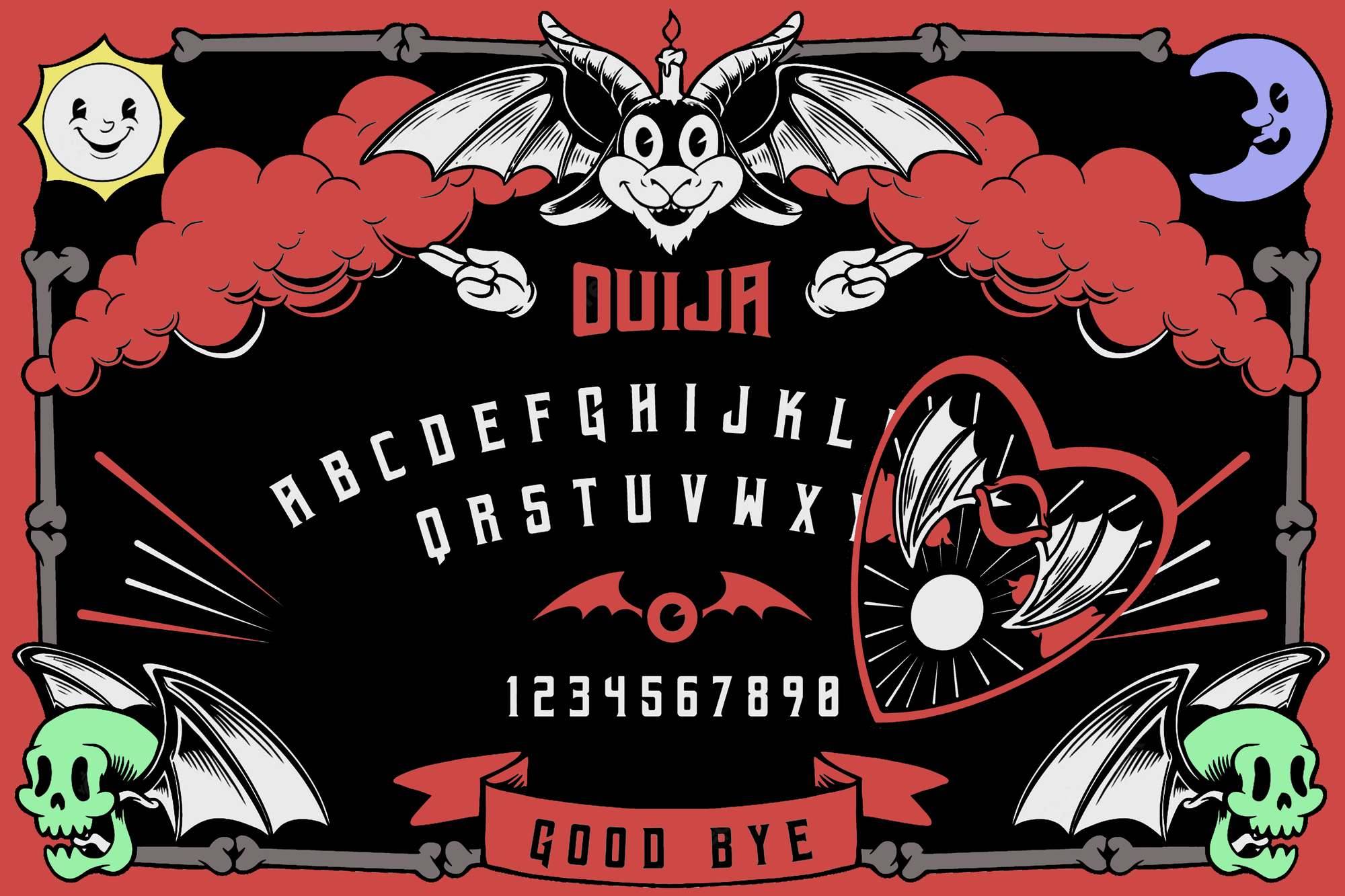 Ouija Cartoon - R$95,00