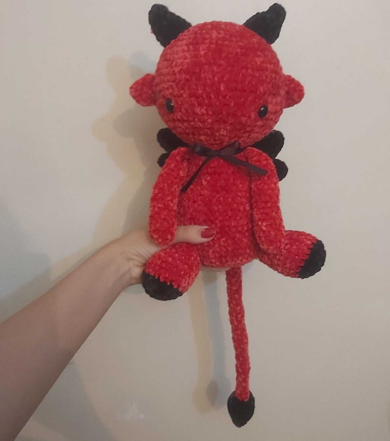 Amigurumi Little Devil R$ 300,00