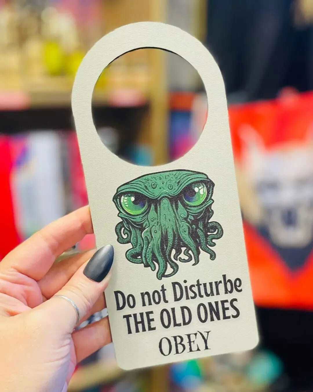 Aviso de Porta Cthulhu - R$ 35,00