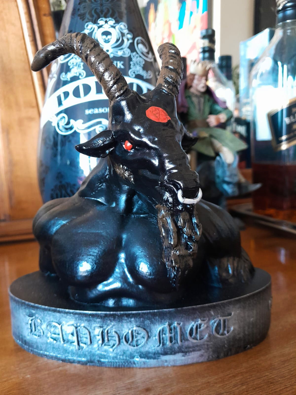 Baphomet Busto M - R$ 150,00