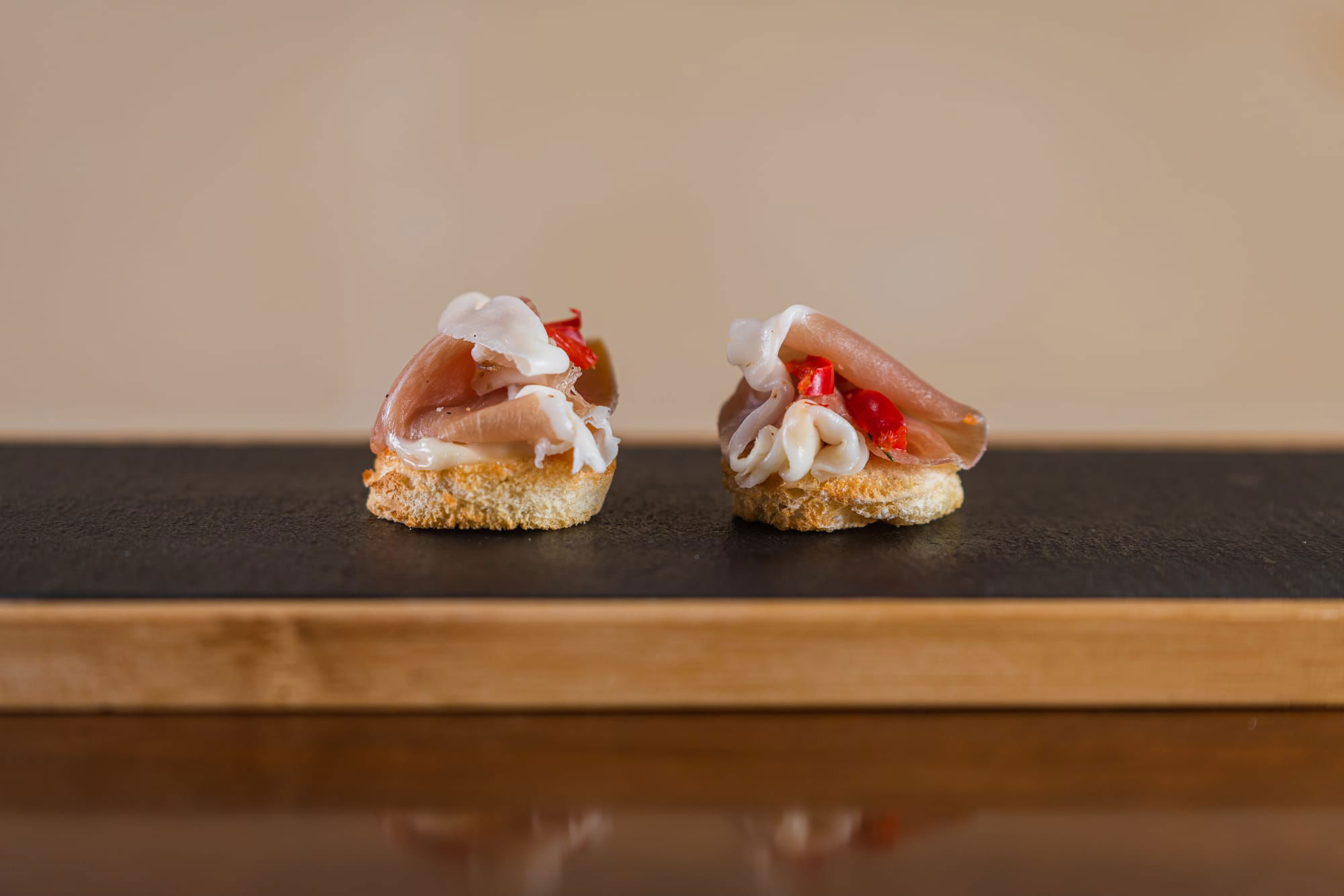 Parma Ham Canapes