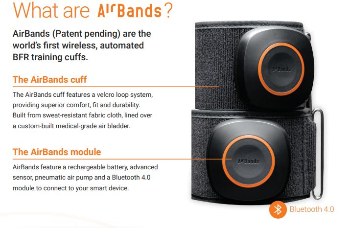 Air bands blood online flow restriction