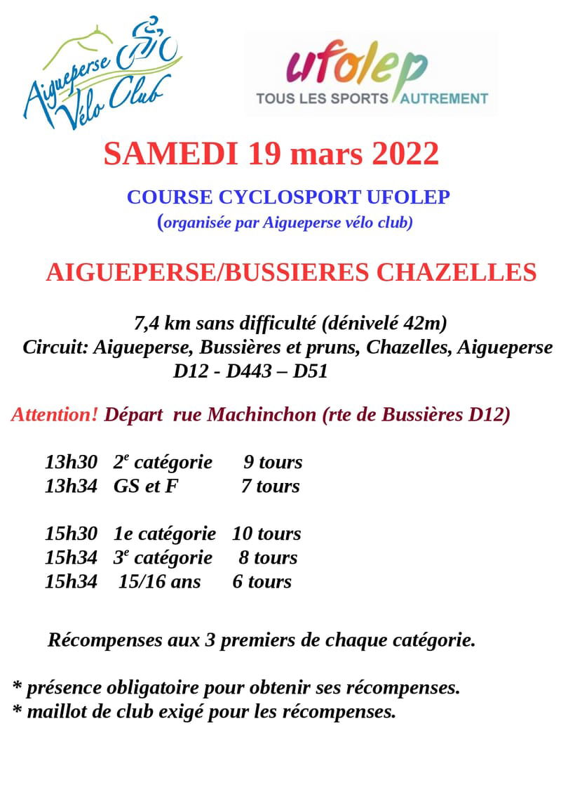 Aigueperse / 19 mars 2022