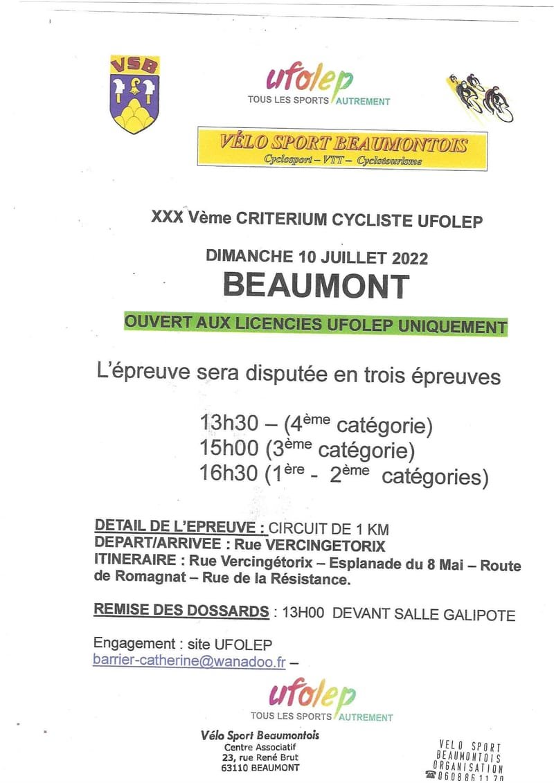 Beaumont / 10 juillet 2022