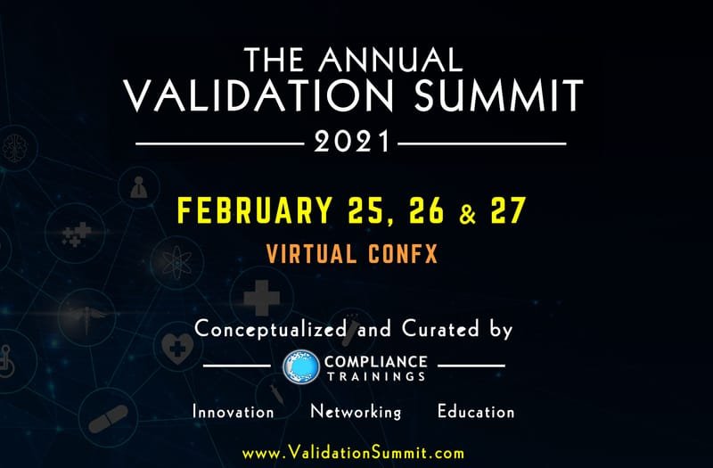 The Annual Validation Summit - Compliance Trainings