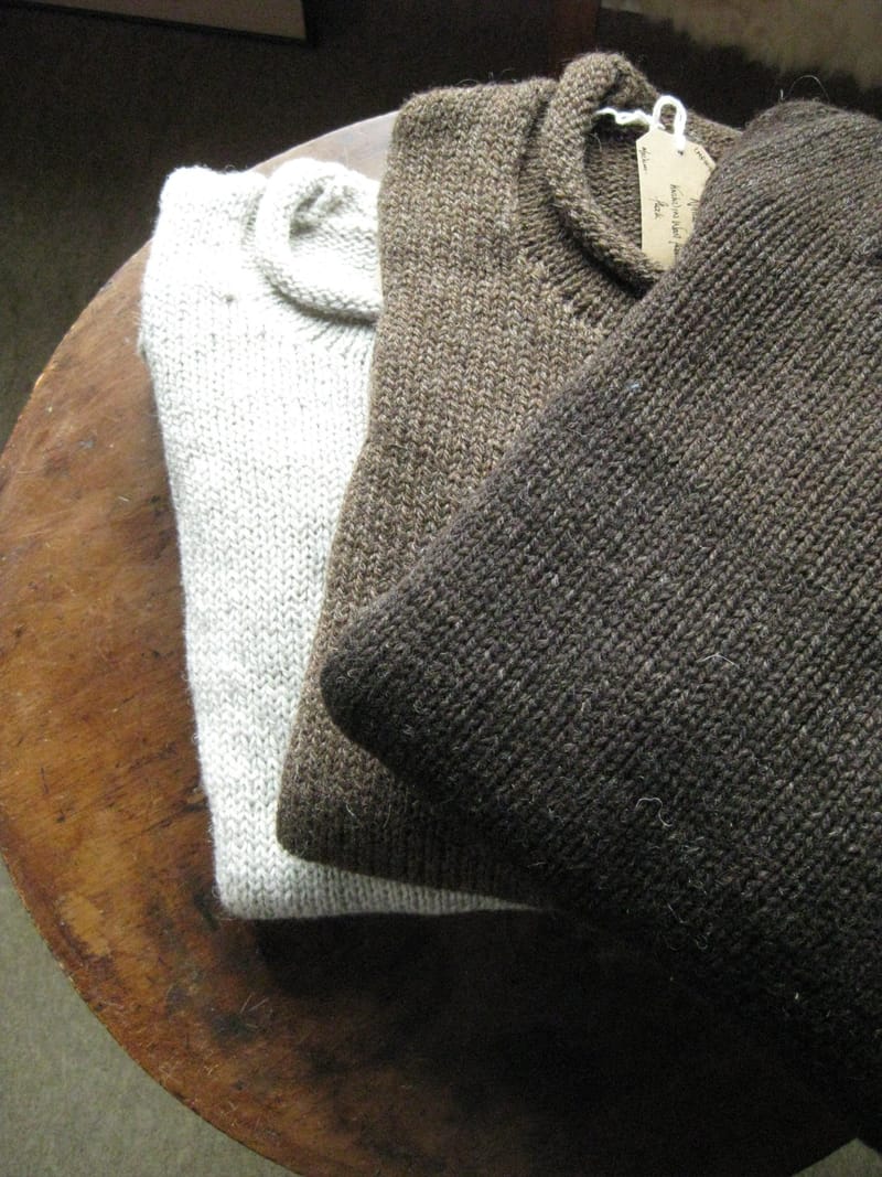 Roll Neck Jumpers in Welsh Wool The Old Shop