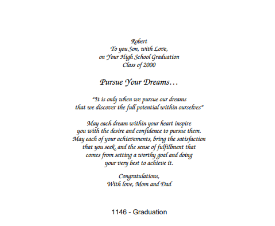 1146 Graduation