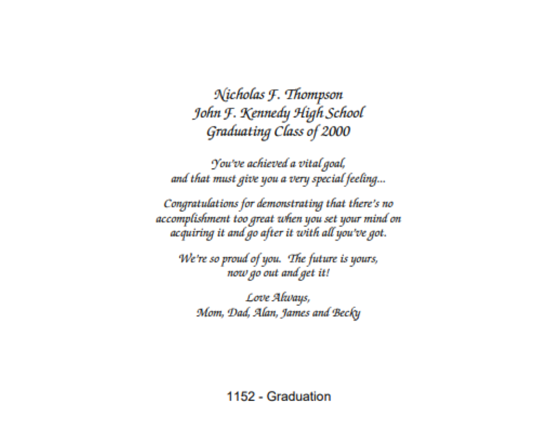 1152 Graduation