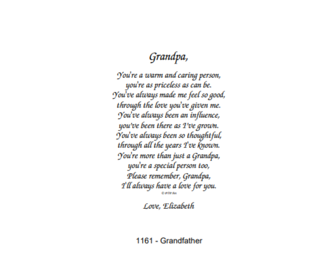 1161 GrandFather