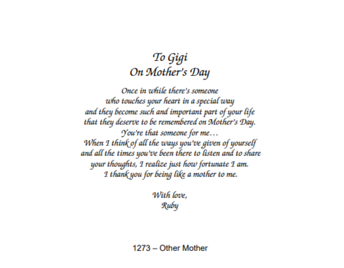 1273 Other Mother