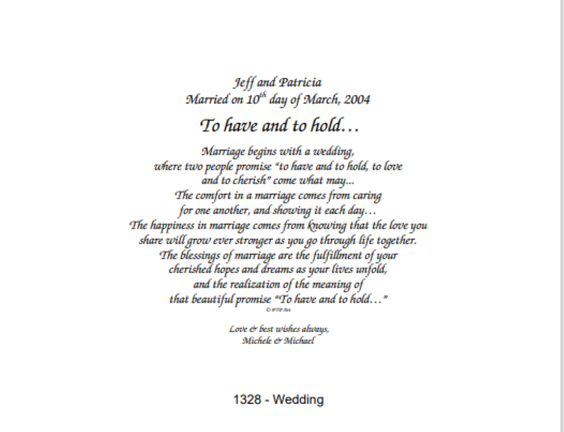 1328 Wedding