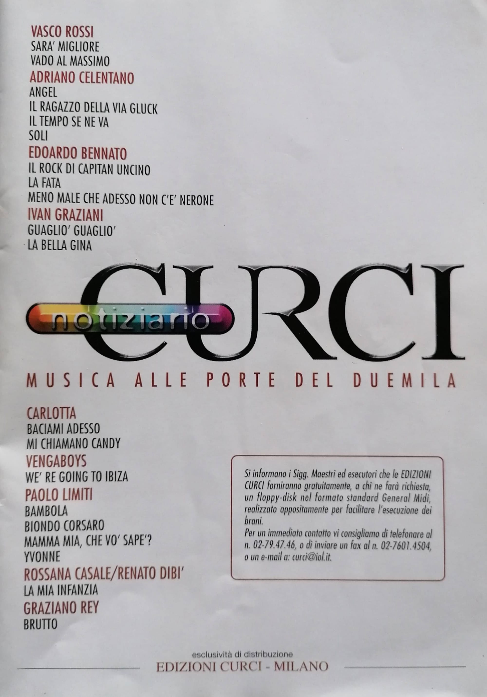 Catalogo  Curci  1992