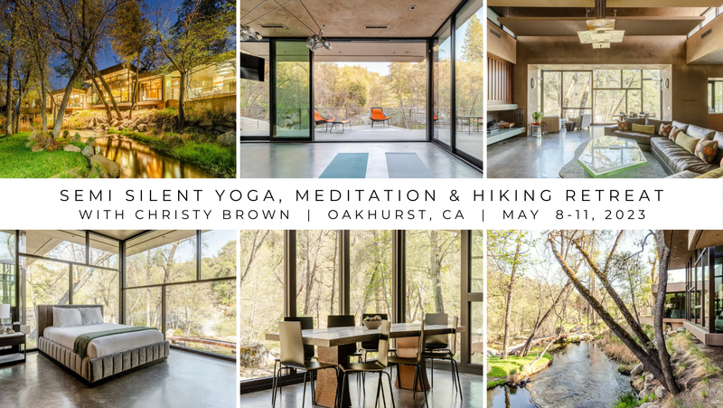 Semi Silent Yoga, Meditation & Hiking Retreat