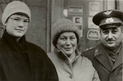 Ольга Питерс(Крис Эванс), Светлана Аллилуева, Евгений Джугашвили. Москва.1984г