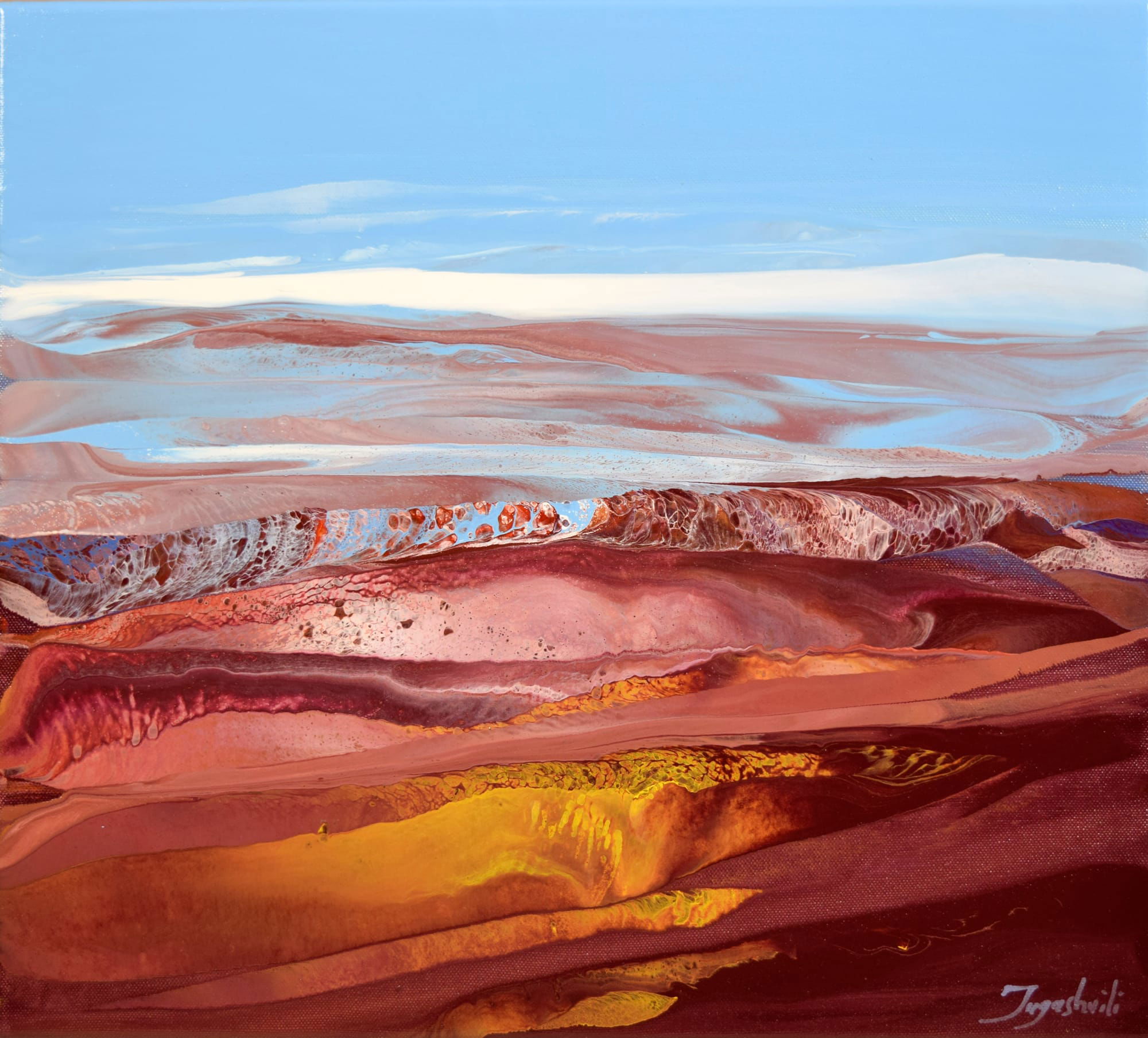 Crimson Landscape 6