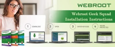 Webroot Geek Squad Installation Instructions image