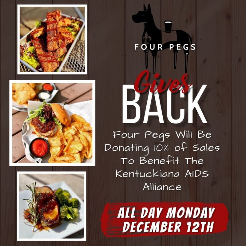 Four Pegs Gives Back