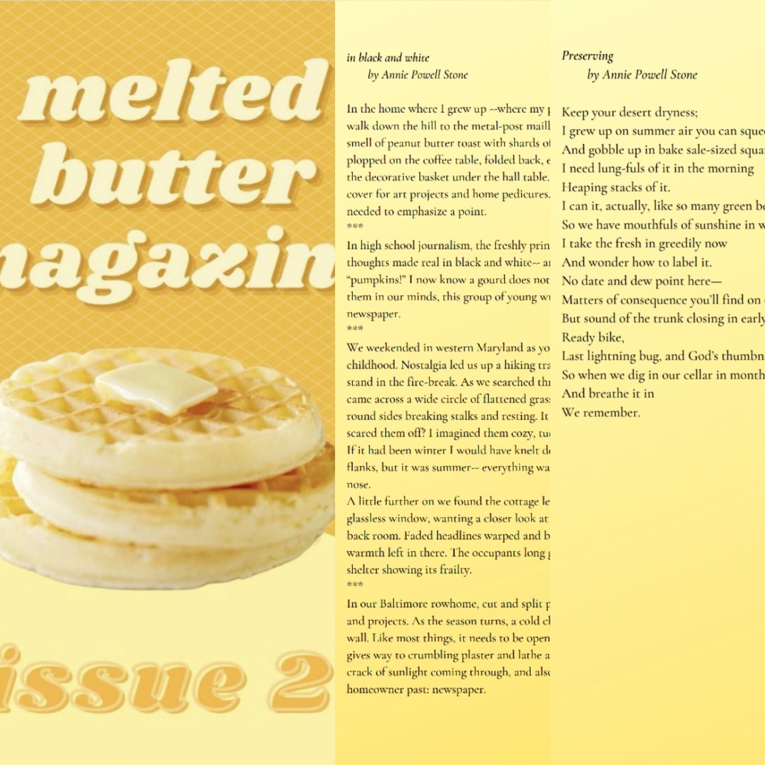 Melted Butter Magazine