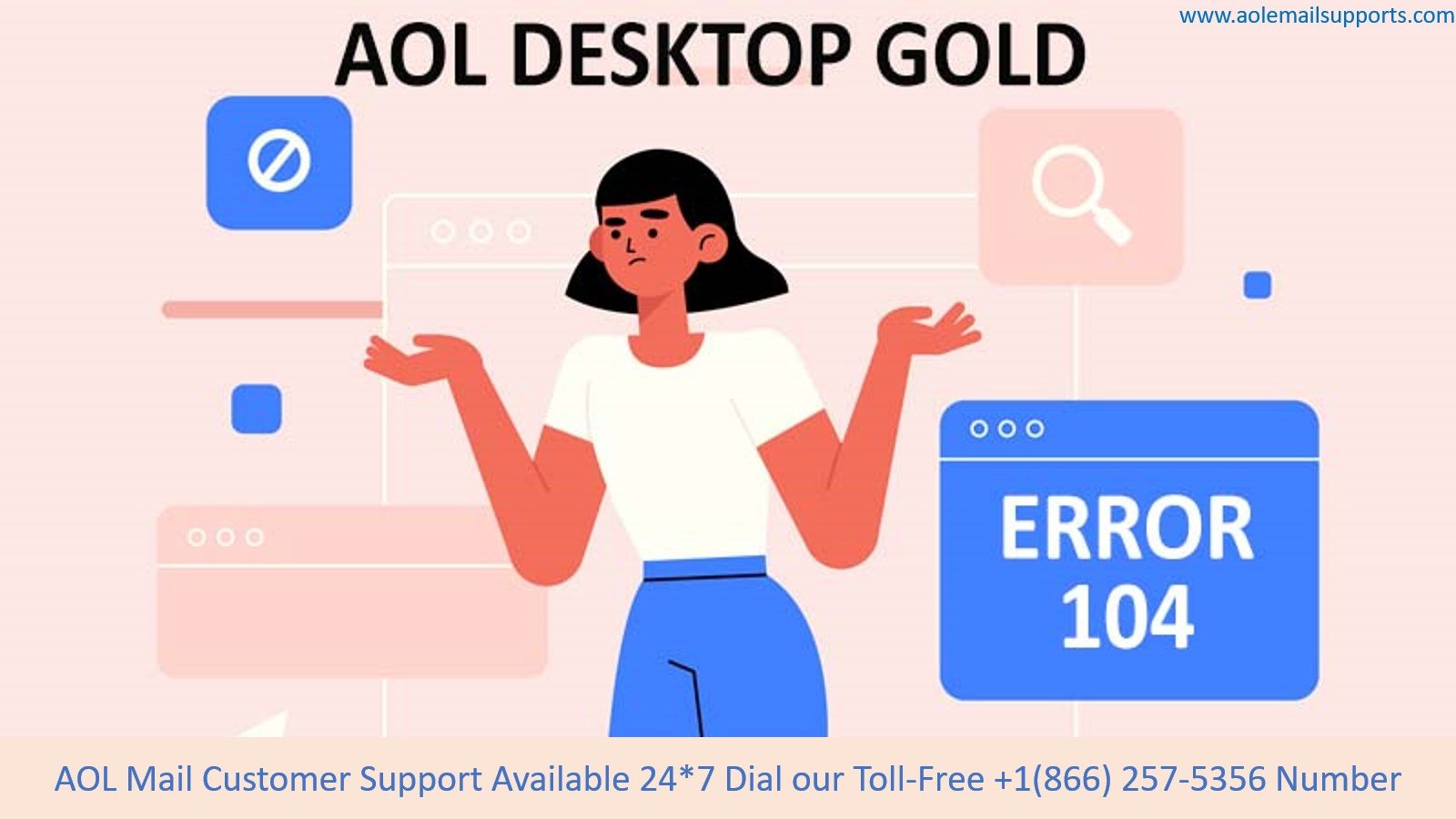 How To #Resolve AOL Desktop Error Code 104? | Step-By-Step
