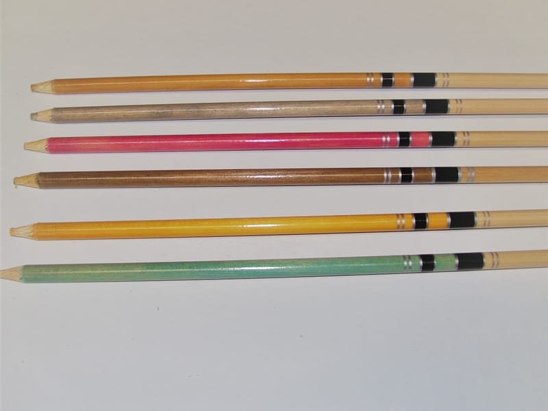 Cedar Finished Shafts 3 Color Crest No Frontiers Archery