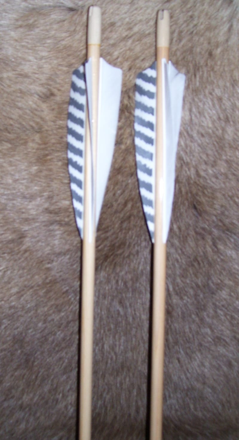 Self nock arrows