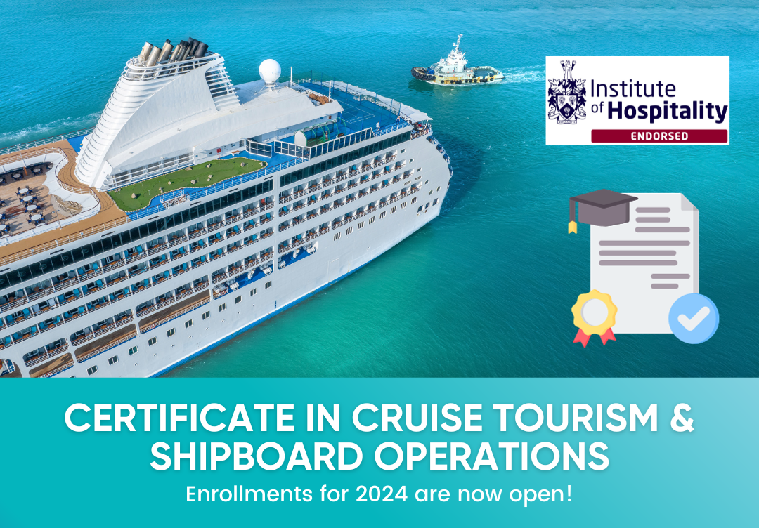 Certificate in Cruise Tourism & Shipboard Operations