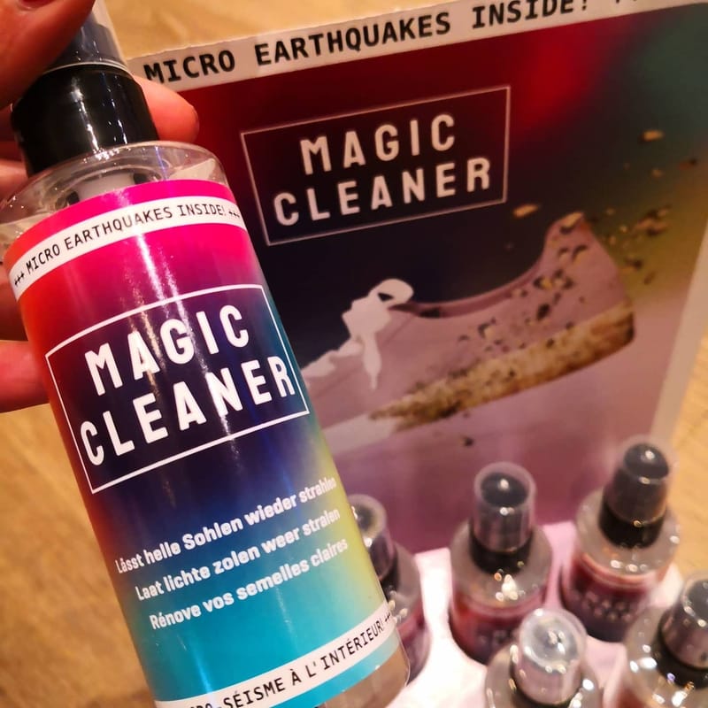 Magic Cleaner - nettoyant chaussures ultra éfficace ! 100ml - Tecniba