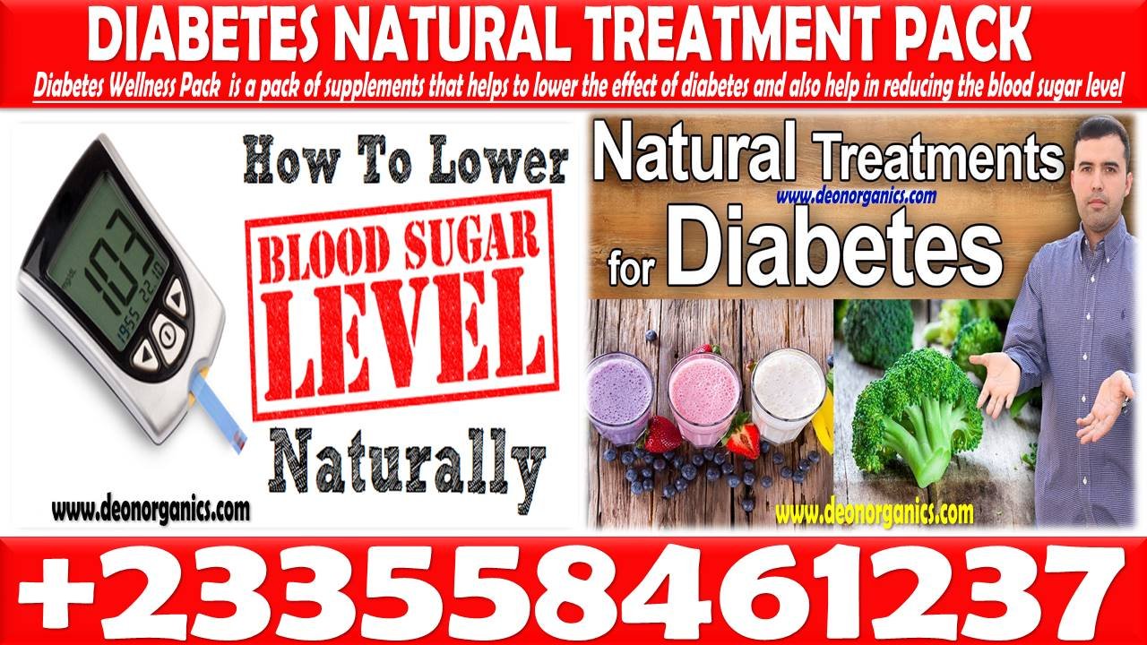 Diabetes: Natural Remedy to Reverse High Blood Sugar with Diabetes Detox Pack