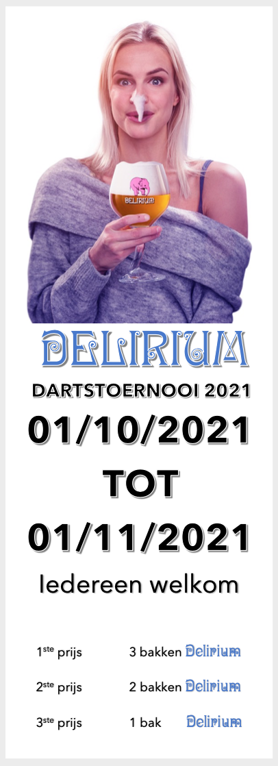 Delirium dartstoernooi 2021