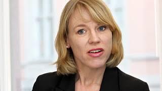 Foreign Minister Of Norway Anniken Huitfeldt Meeting Refugees From Ukraine.